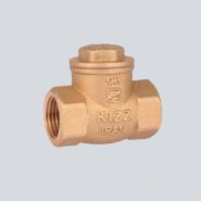 شیر یکطرفه دریچه ای برنجی سایز ۳/۴